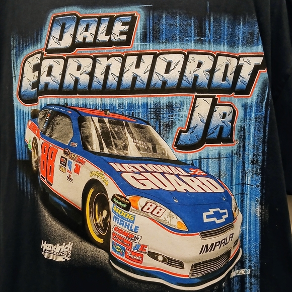 NASCAR: Dale Earnhardt Jr. Navy T-Shirt: Men Size 3XL Hendrick Motor Sports  - Picture 3 of 4